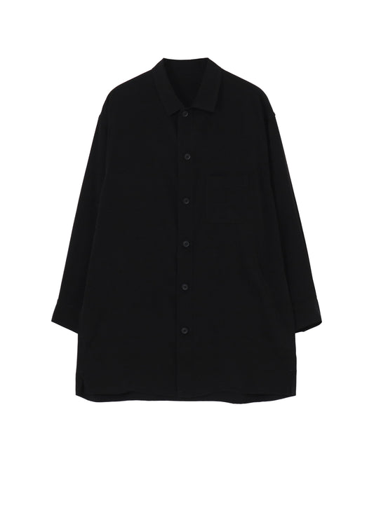 TA TUXEDO PLACKET FRONT BLOUSE