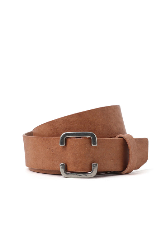 NATURAL COW LEATHER 30MM FREE BELT