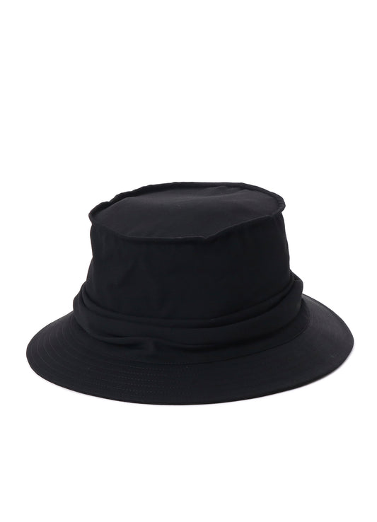 GABARDINE DRAPE HAT