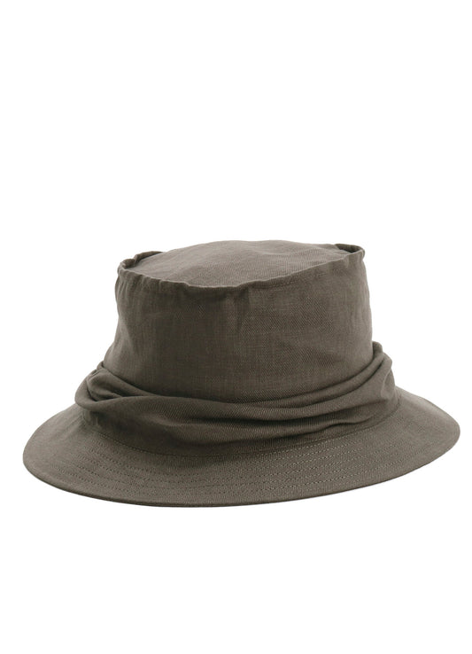 40/1 FLAX TWILL DRAPE HAT