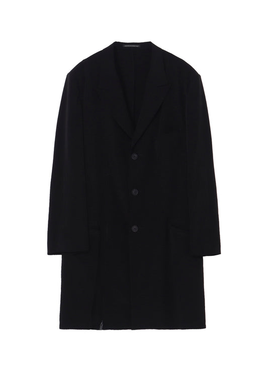 TA TUXEDO PEAKED LAPEL ZIP OPENED JACKET