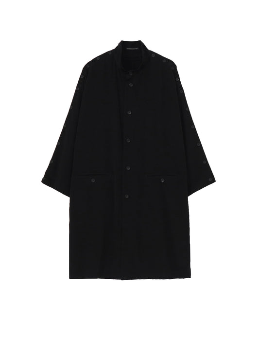 TA TUXEDO BUTTON STAND LONG SLEEVE JACKET