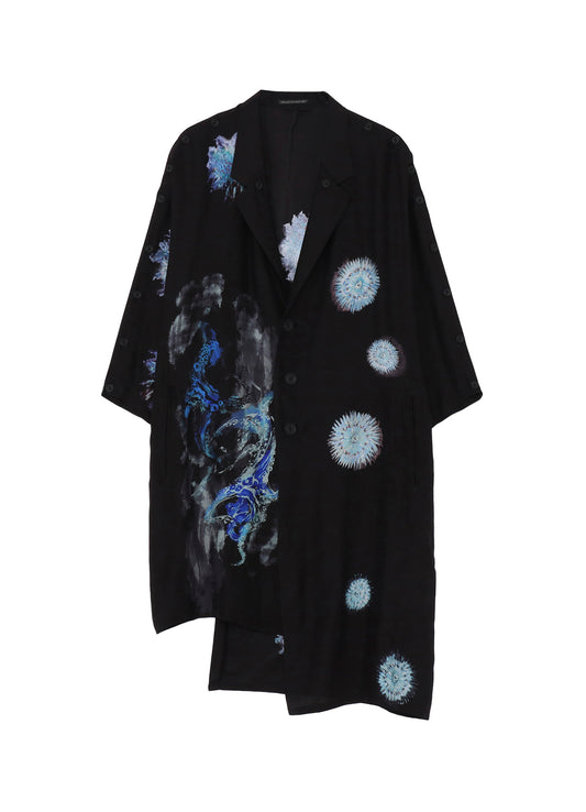 SEA CREATURE PRINTED JACKET