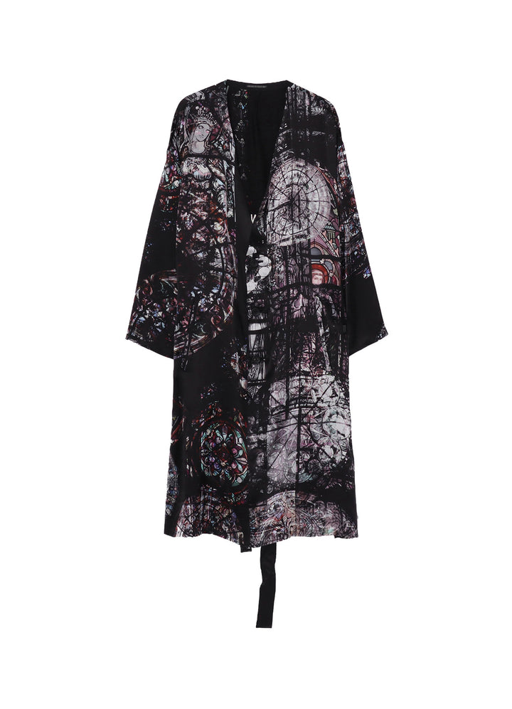 INK / LINING MESSAGE PRINTED GOWN