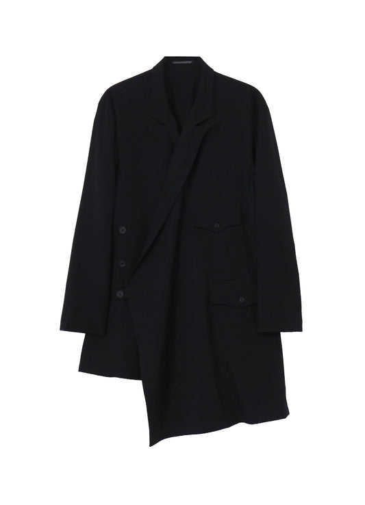WOOL GABARDINE ETHNIC DRESS