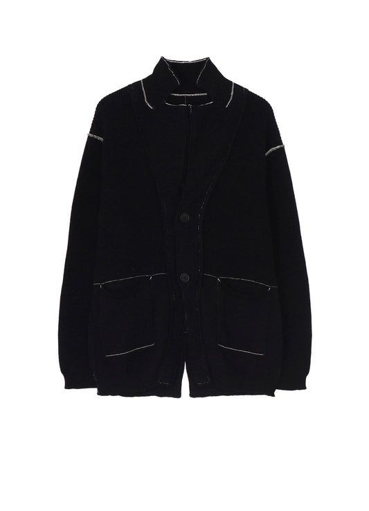 7G 2PLY PS+HALF CD LINKING REVERSIBLE JKT