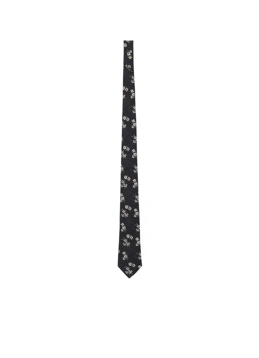 FLOWER PLAID JQ DERBY TIE