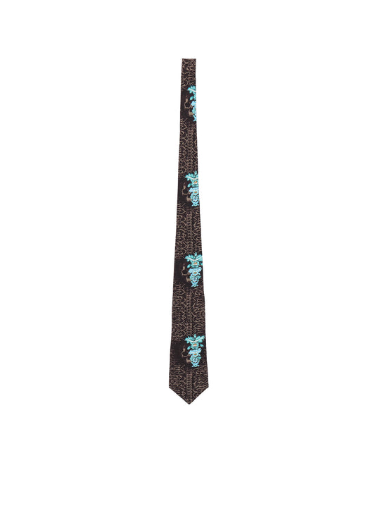 BROTHER SILK TIE SKULL02