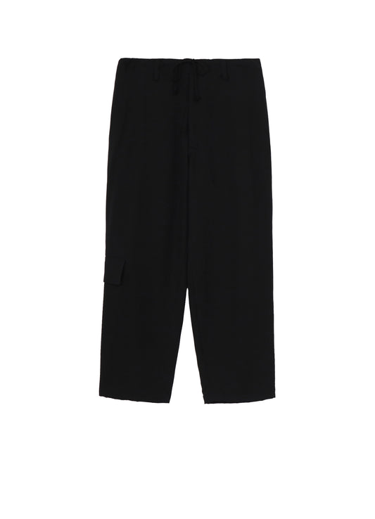 RE CELLULOSE GABARDINE SIDE POCKET PANTS