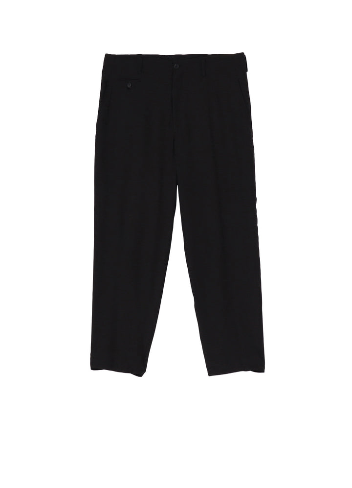 SILK HABUTAE DESIGNED BOX POCKET PANTS