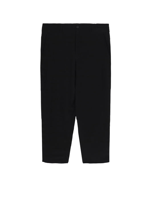 CREPE DE CHINE TRIANGLE TAB SLIM PANTS