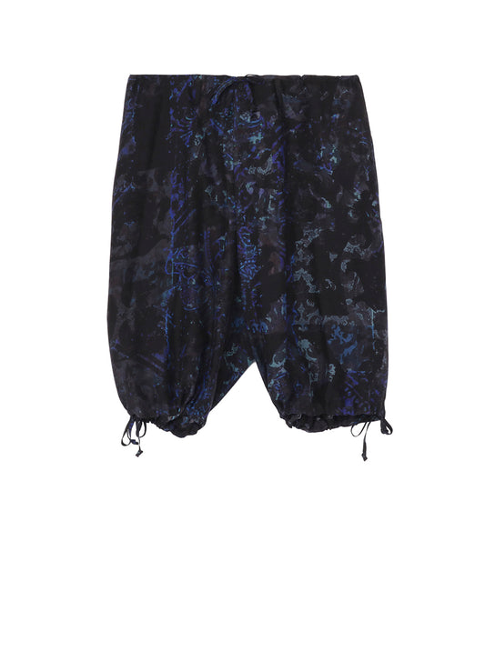 SEA MOTIF/LINING PRINTED SHORT PANTS