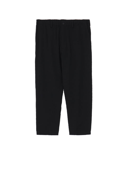 WOOL GABARDINE DOUBLE STITCH PANTS