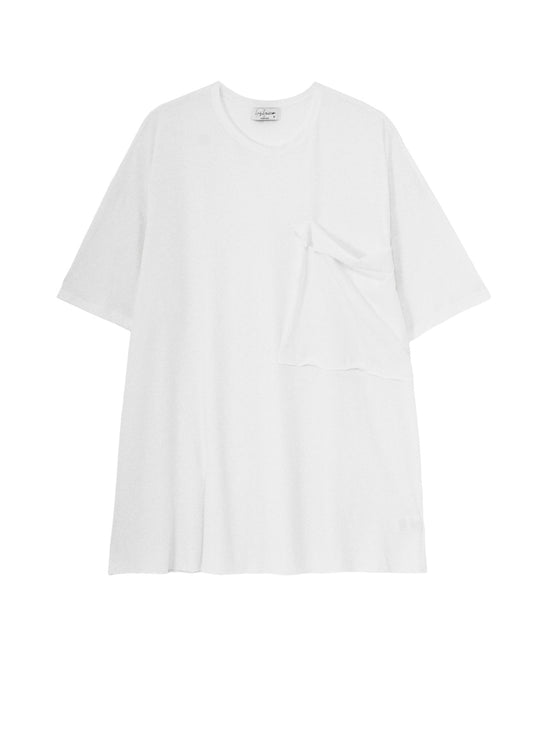 HIGH TWISTED JERSEY POCKET SHORT SLV TEE A