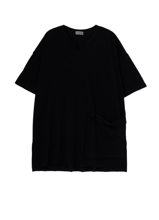 HIGH TWISTED JERSEY POCKET SHORT SLV TEE B