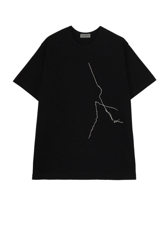EMBROIDERED SHORT SLEEVE TEE A