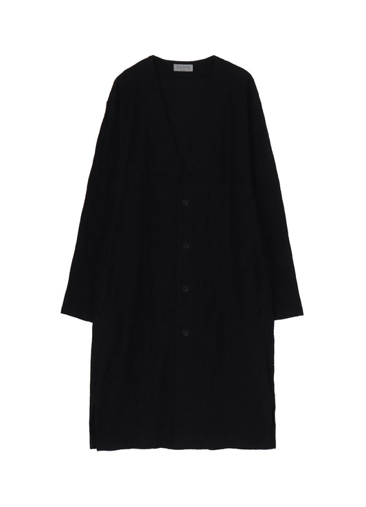 30/- TUCK JACQUARD COLLARLESS JKT