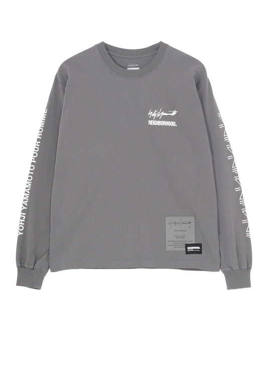 YOHJI YAMAMOTO × NH TEE LS