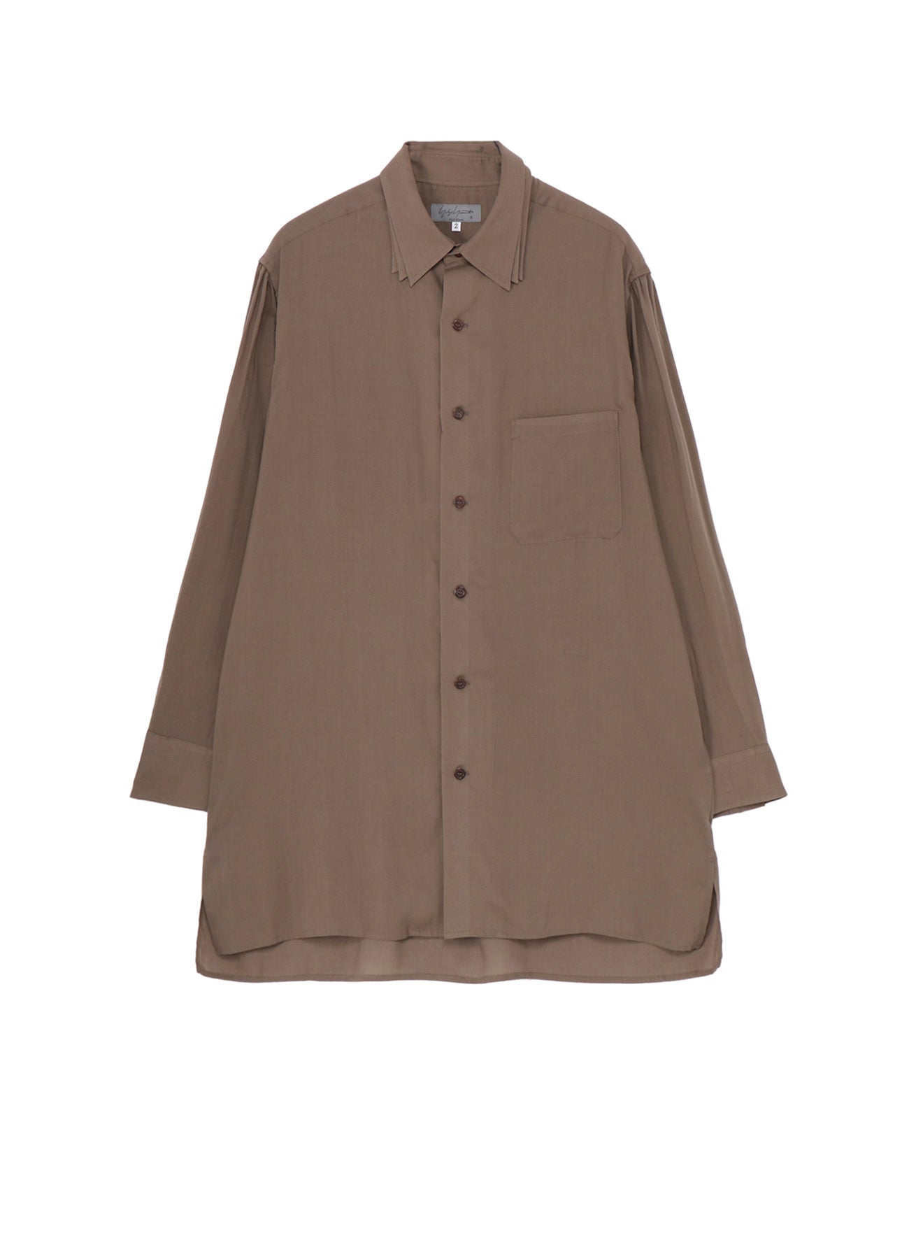 yohjiyamamoto pour homme19aw テンセルストールシャツ yohjiyamamoto pour homme19aw テンセルストールシャツ 2025年