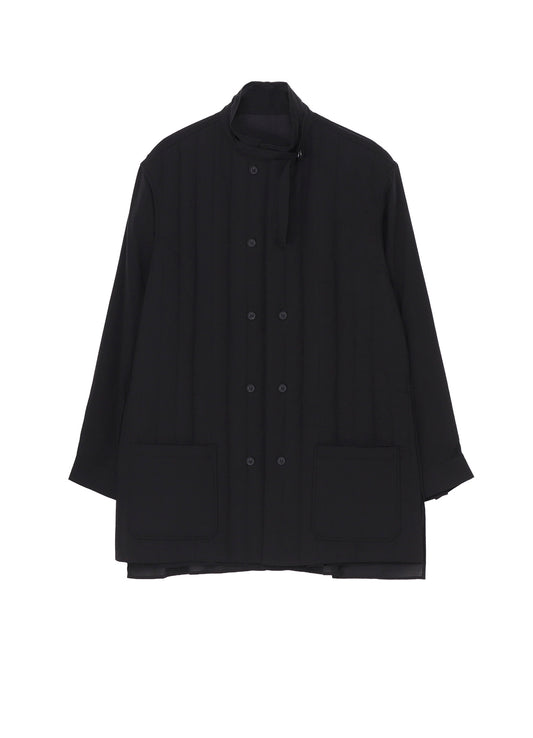 CELLULOSE LAWN DOUBLE FRONT PADDED BLOUSE
