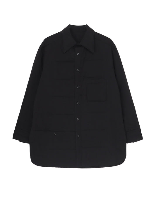 CELLULOSE LAWN PK DETAIL PADDED BLOUSE