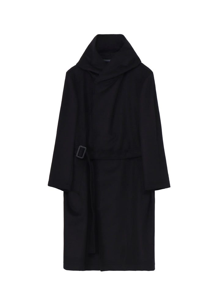 W/Ca BEAVER HOODED COAT