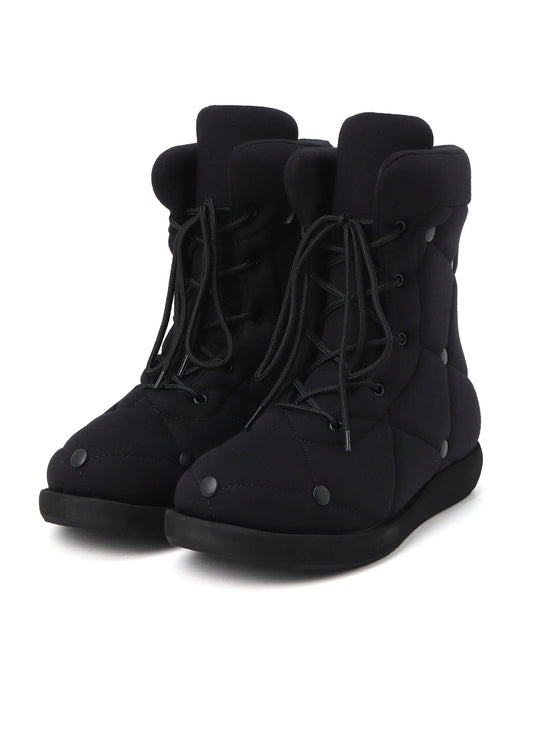 PE/TRICOT BRUSHED SNOW BOOTS