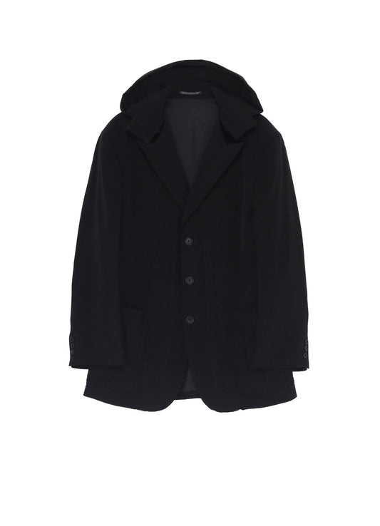Ta TUXEDO HOODED PADDED JACKET