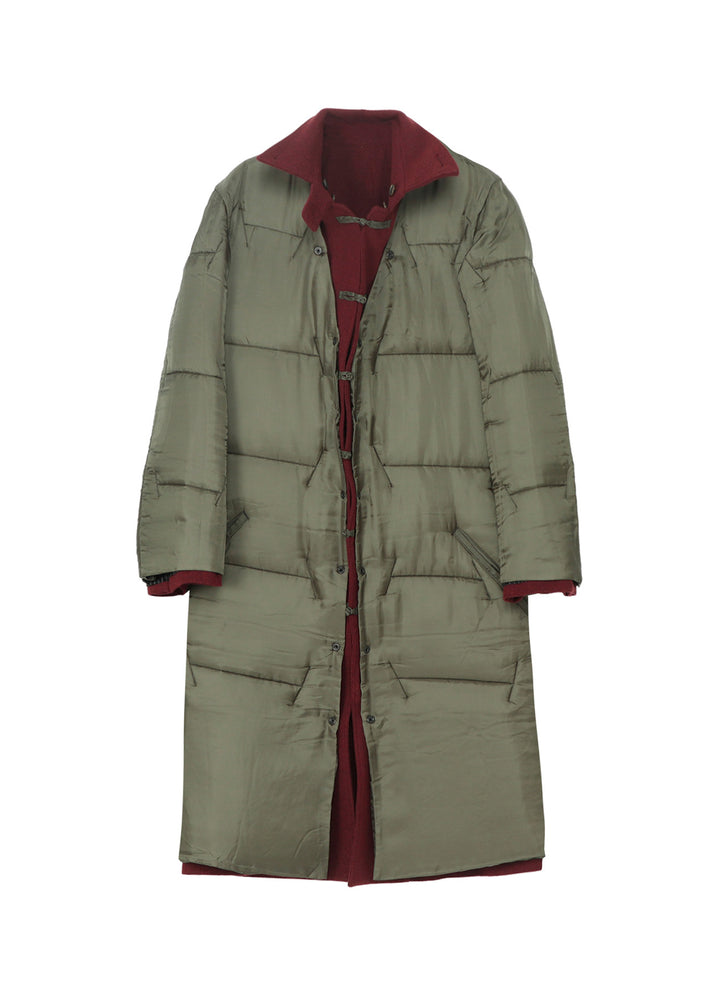 BURGUNDY WOOL BELT JACKET WITH LINER