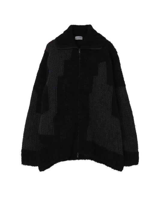 3G JACQUARD ZIP BLOUSON