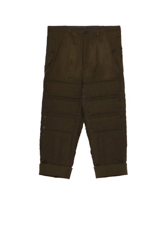 KHAKI CU TWILL PADDED PANTS