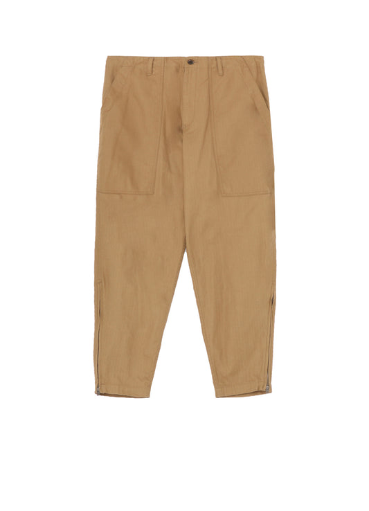 BS HERRINGBONE HEM ZIP PAINTER PANTS