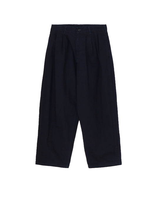 BS HERRINGBONE DENIM SIDE TAPE DETAIL PANTS