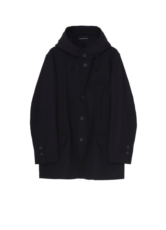 ARMY GABARDINE FOODED JACKET