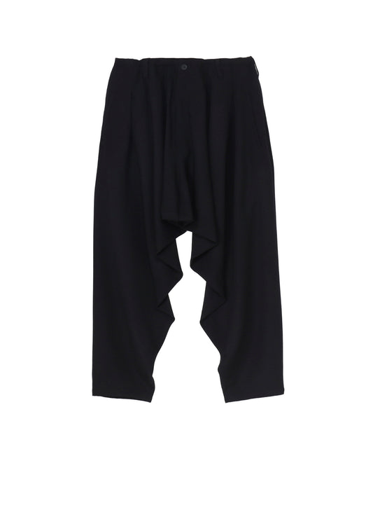 ARMY GABARDINE DRAPE PANTS