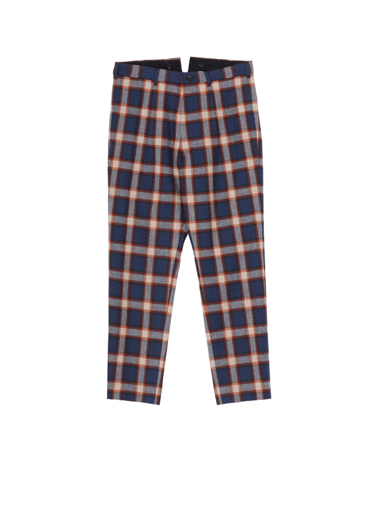 Yohji Yamamoto × PENDLETON PLAID PANTS B