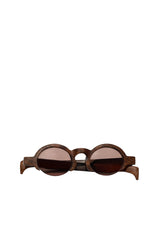 BRASS/WALNUT WILLOW SUNGLASSES