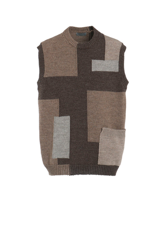 【Launching 10:00(JST) October 16】3G2P INTERSIA ROUND NECK VEST