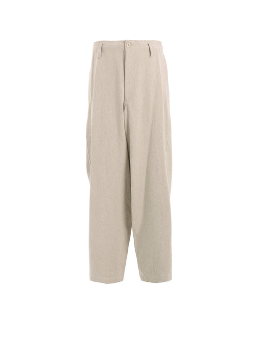 【Launching 10:00(JST) October 16】COTTON LINEN GABARDINE 3 STITCHES WORK PANTS