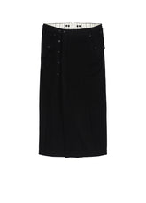 Cu/Ry/S GABARDINE YORK PANEL SKIRT