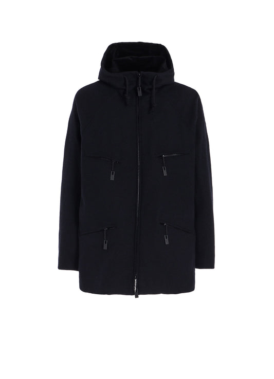 HOODED YORK SLEEVE BLOUSON