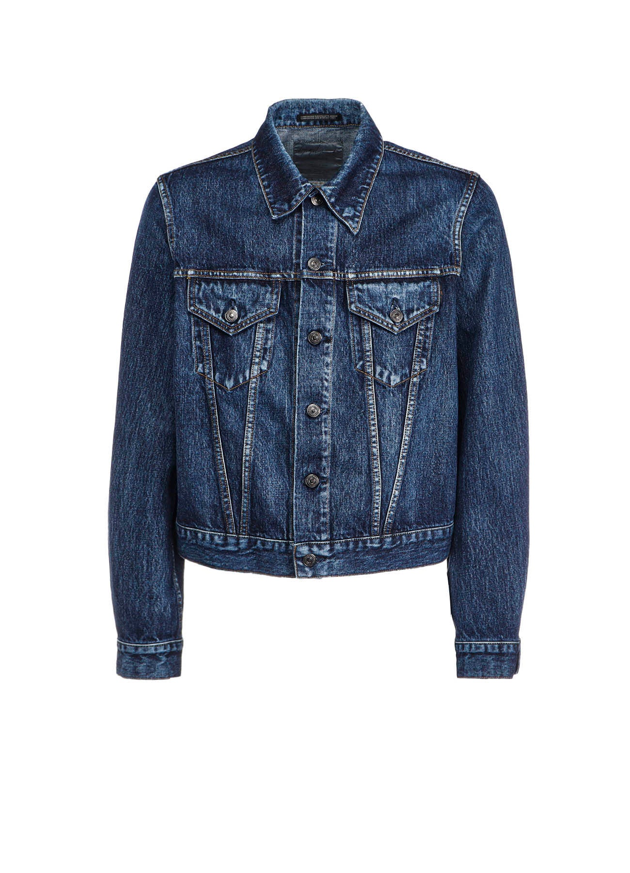 SP 14OZ MW DENIM BUTTON-DOWN JACKET – THE SHOP YOHJI YAMAMOTO