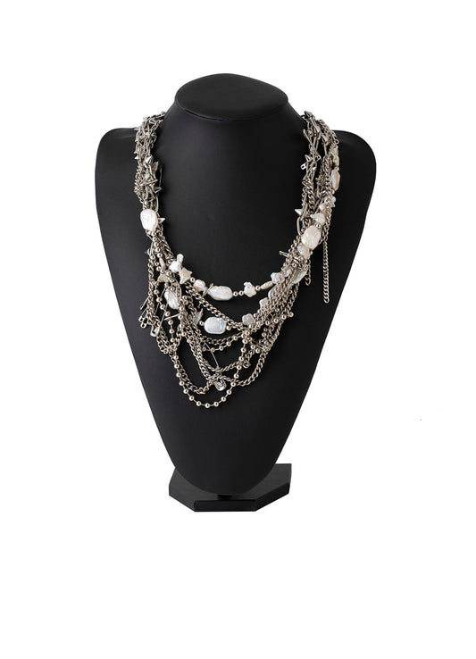 【1/11 10:00(JTS) Release】BR/PEA/SILVERVNI PEARL NECKLACE