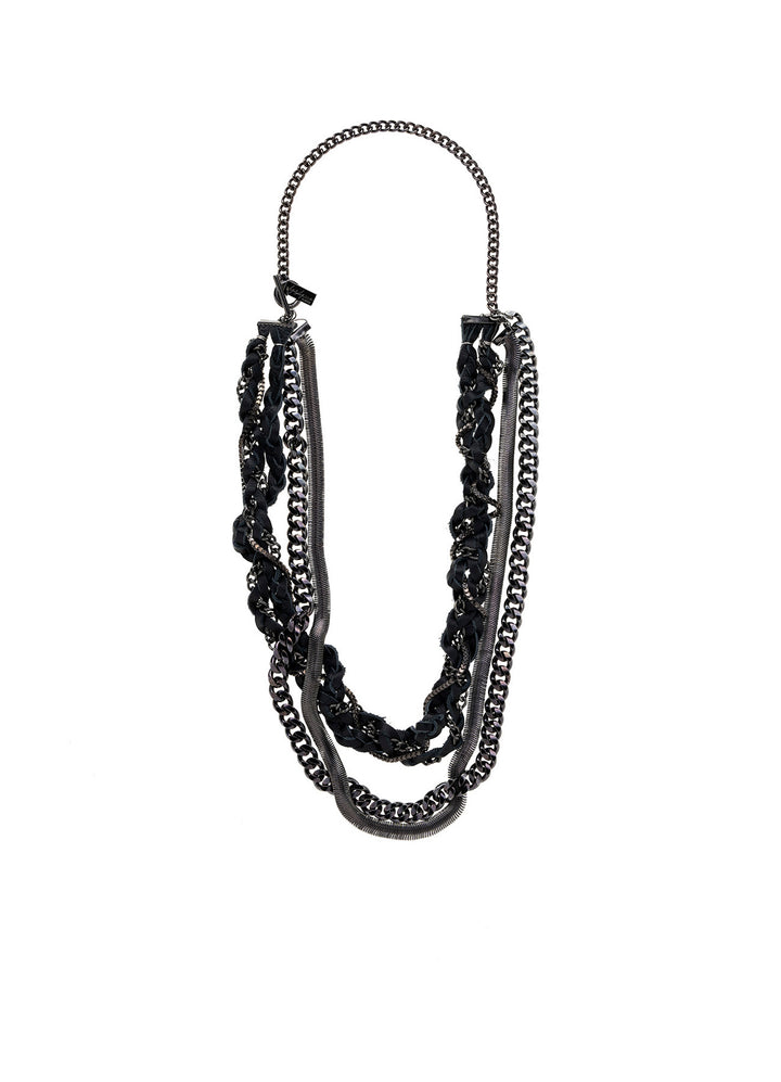 【1/11 10:00(JTS) Release】LEA/BR/BKNI BRAIDED NECKLACE