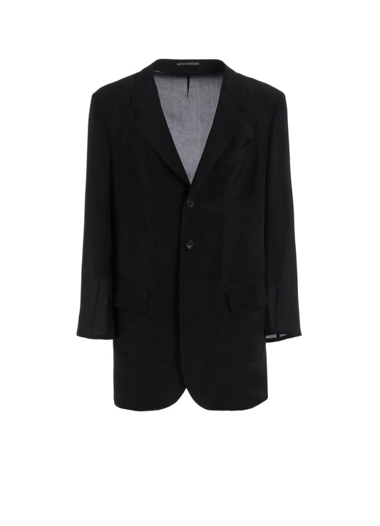 12M SILK DECINE BACK OPENING JACKET