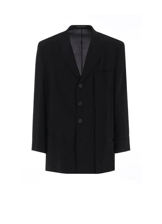 16M CREPE DE CHINE ASYMMETRY JACKET