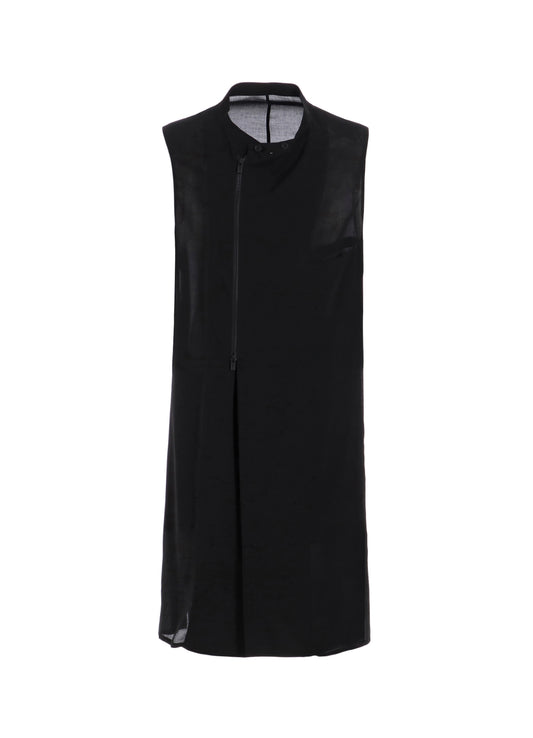 80 MODAL LOAN ZIPPER LONG VEST