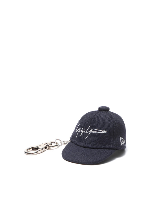 Yohji Yamamoto × New Era BLACK SERGE CAP KEYHOLDER NAVY/GRAY