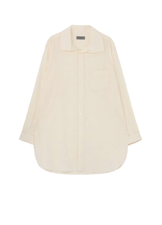 【PIECE UNIQUE/AOYAMA】C/LAWN STAND COLLAR BLOUSE