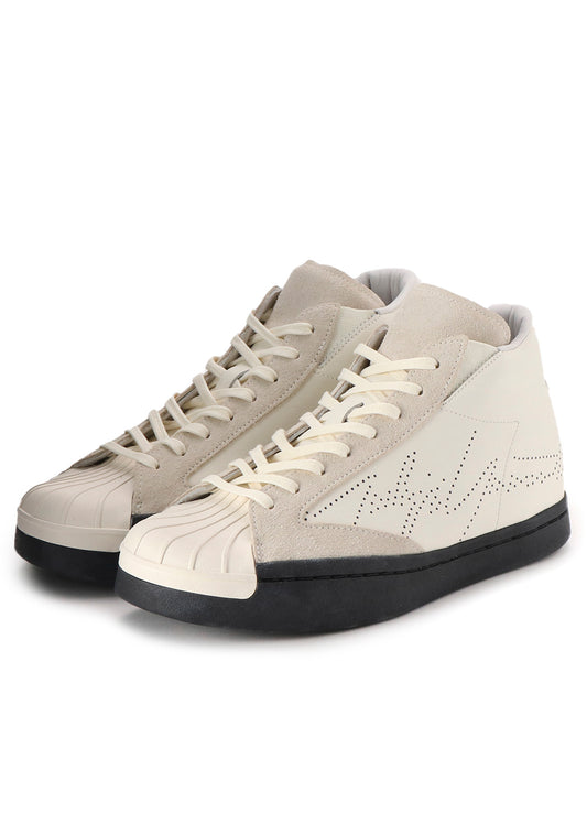 Yohji Yamamoto × adidas NAPPA SUEDE SS SK8 MID WHITE